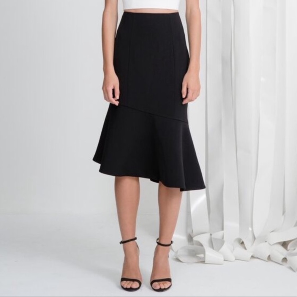 Keepsake the Label - Adorn Peplum Skirt in Blush Pink - XS